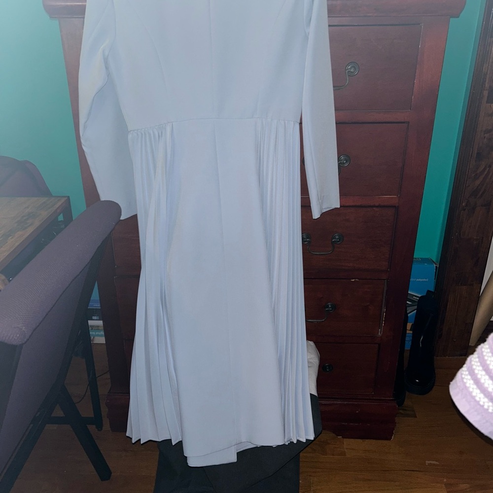 SHEIN Women's Long Sleeve Dress in Light Blue